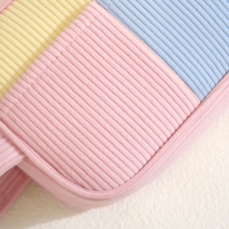 corduroy lady zipper makeup bag corduroy lady zipper makeup bag